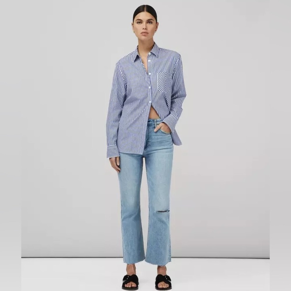 Rag & Bone Casey Ankle Flare - Lucy High-Rise Comfort Stretch Jean NWT $225